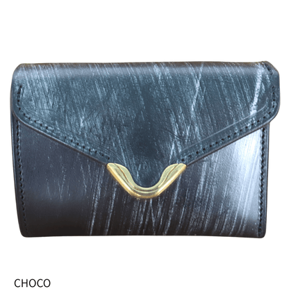 池之端銀革店 Cramp Cr-920 UKブライドル コンパクトウォレット ミニ財布