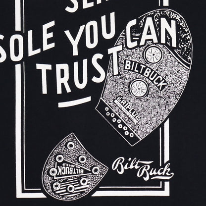 ATTRACTIONS アトラクションズ × MASA SCULP AM0006 マサスカルプ コラボ デザイン プリントTシャツ Biltbuck Boots Sole Tee