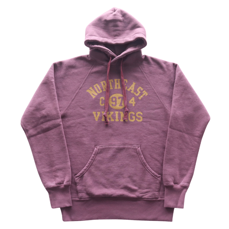 DELUXEWARE デラックスウエア LPL-07 NORTH EAST 14ozミディアムニットパーカ 旧式吊編機 S204/LPLシリーズ