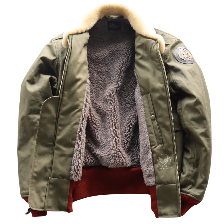 TOYS McCOY トイズマッコイ TMJ2528 TYPE B-10 TOYS McCOY MFG.CO. " Miss D-day " B-10 ジャケット ミリタリージャケット 赤リブ