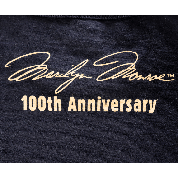 TOYS McCOY TMC2619 MARILYN MONROE TEE "100TH ANNIVERSARY" Marilyn Monroe T-Shirt Short Sleeve Printed T-Shirt Special Color Photo T-Shirt