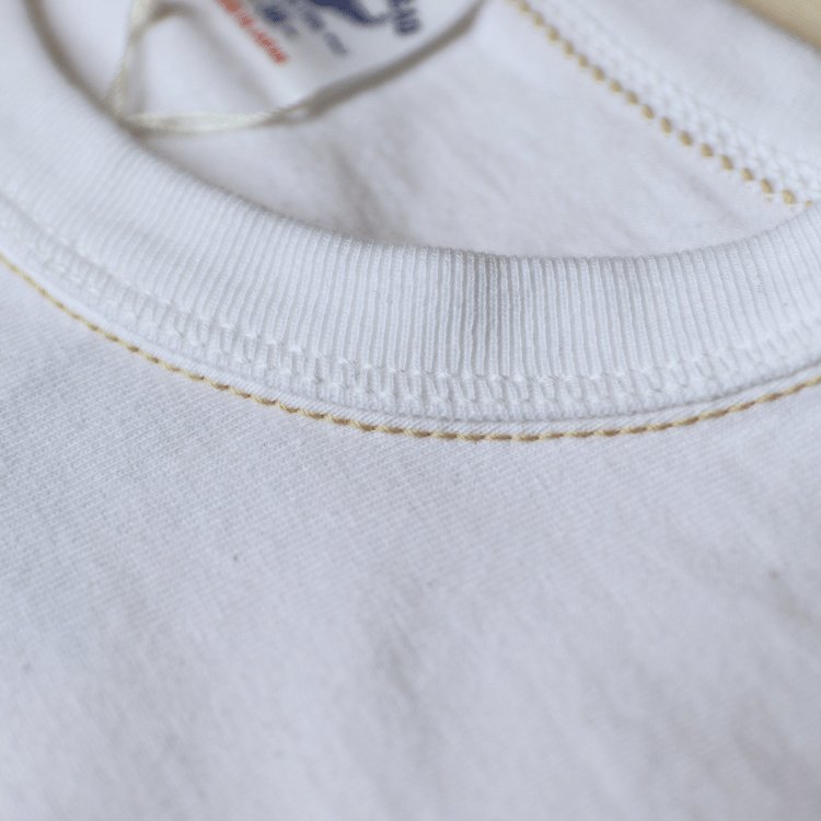 THE FLAT HEAD フラットヘッド FN-THCL-202 LONG SLEEVE T-SHIRT - FLYING WHEEL ロングスリーブTシャツ フライングホイール ロンT アメカジ