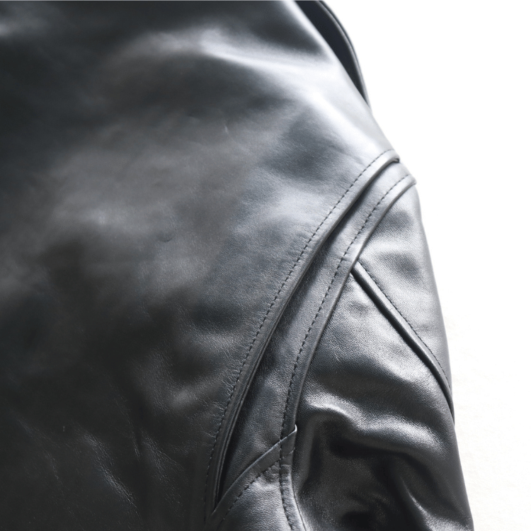 Bilt Buck ビルトバック by ATTRACTIONS  Lot.574 Horsehide Johnson Riders Jacket  ホースハイド ジョンソン ライダース ジャケット ダブルライダースジャケット