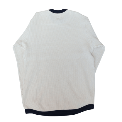 CUSHMAN クッシュマン 26392 BIG WAFFLE TWO TONE LONG TEE ビッグワッフル ツートンロングT アメカジ ワッフルT