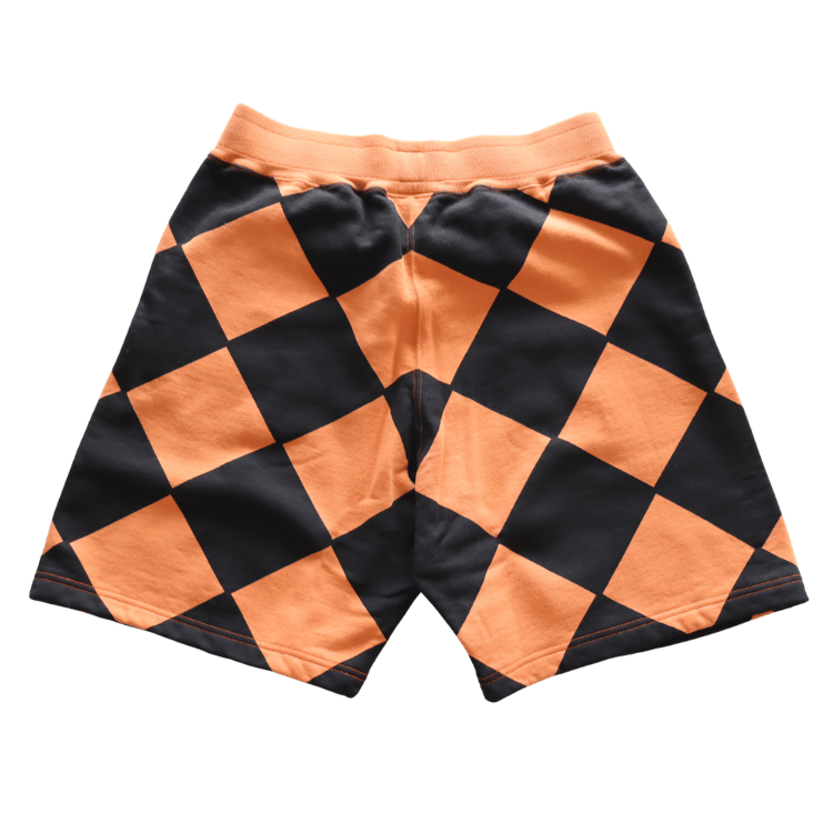 BUZZ RICKSON'S BR52658 LINE CREWMAN SWEAT SHORTS Men's Diamond Pattern