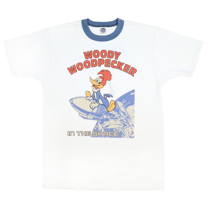 TOYS McCOY トイズマッコイ TMC2408 WOODY WOODPECKER TEE " WOODY WOODPECKER IN THE SPACE ウッディ ウッドペッカー スペースシャトル プリントTシャツ