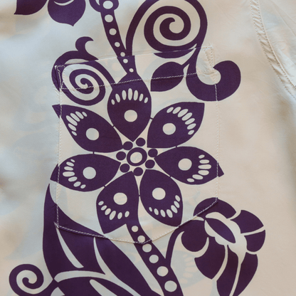 SUN SURF SS39616 S/S RAYON HAWAIIAN SHIRT "PICTOGRAPH FLOWER" Rayon Hawaiian Shirt, Pictograph Flower, Hawaiian Shirt, Aloha Shirt, Hawaiian Flowers, Short Sleeve Shirt