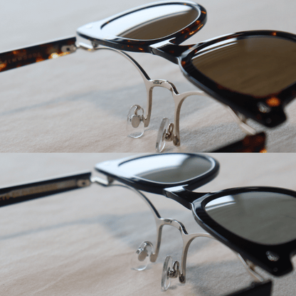 ORGUEIL オルゲイユ OR-7358B/D Flip-Up Glass フリップアップグラス サングラス メガネ 跳ね上げ ウェリントンタイプ