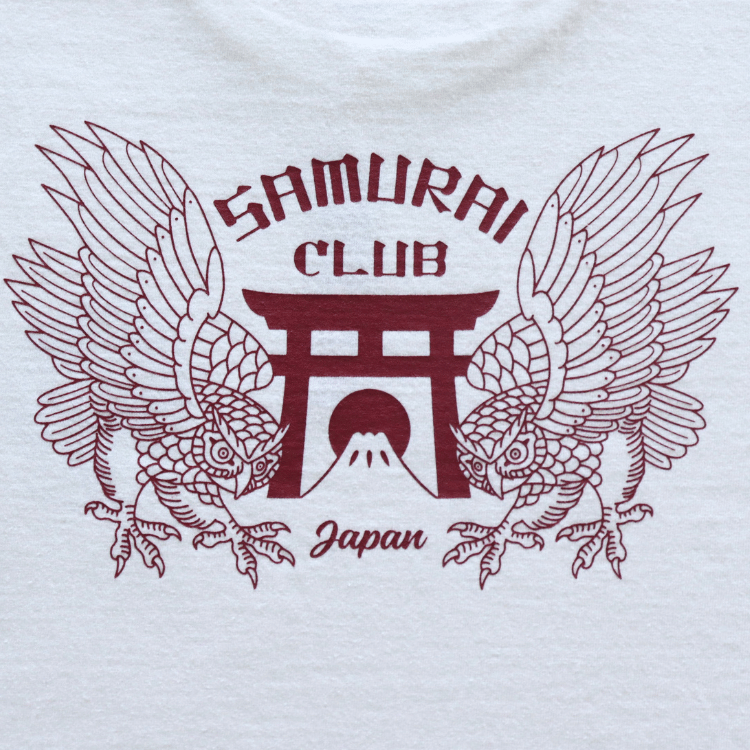 SAMURAI JEANS SCT26-101 Heavyweight T-shirt Short-sleeved T-shirt Printed T-shirt