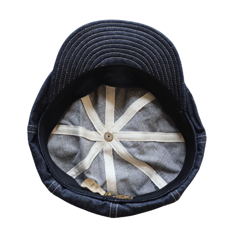 CUSHMAN 29232 CASQUETTE 10oz Denim Black Chambray Cap