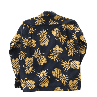 SUN SURF サンサーフ SS29580 L/S CORDUROY OPEN SHIRT “DUKE'S PINEAPPLE” 長袖 アロハシャツ デューク・カハナモク パイナップル コットン100%