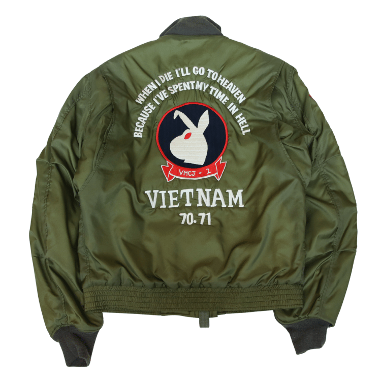 BUZZ RICKSON'S バズリクソンズ BR15948 Type WEP “BUZZ RICKSON MFG. CO., INC.” VMCJ-2 PLAY BOYS ミリタリー フライトジャケット J-WFS WEPジャケット
