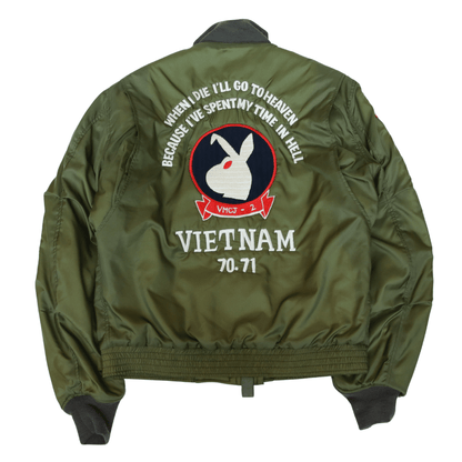BUZZ RICKSON'S バズリクソンズ BR15948 Type WEP “BUZZ RICKSON MFG. CO., INC.” VMCJ-2 PLAY BOYS ミリタリー フライトジャケット J-WFS WEPジャケット