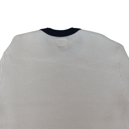 CUSHMAN クッシュマン 26392 BIG WAFFLE TWO TONE LONG TEE ビッグワッフル ツートンロングT アメカジ ワッフルT