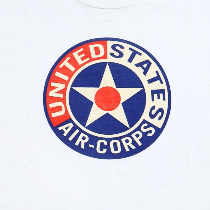 BUZZ RICKSON'S バズリクソンズ BR79365 SLUB YARN T-SHIRT UNITED STATES AIR-CORPS スラブヤーン Tシャツ ユナイテッド ステイツ エアコープス