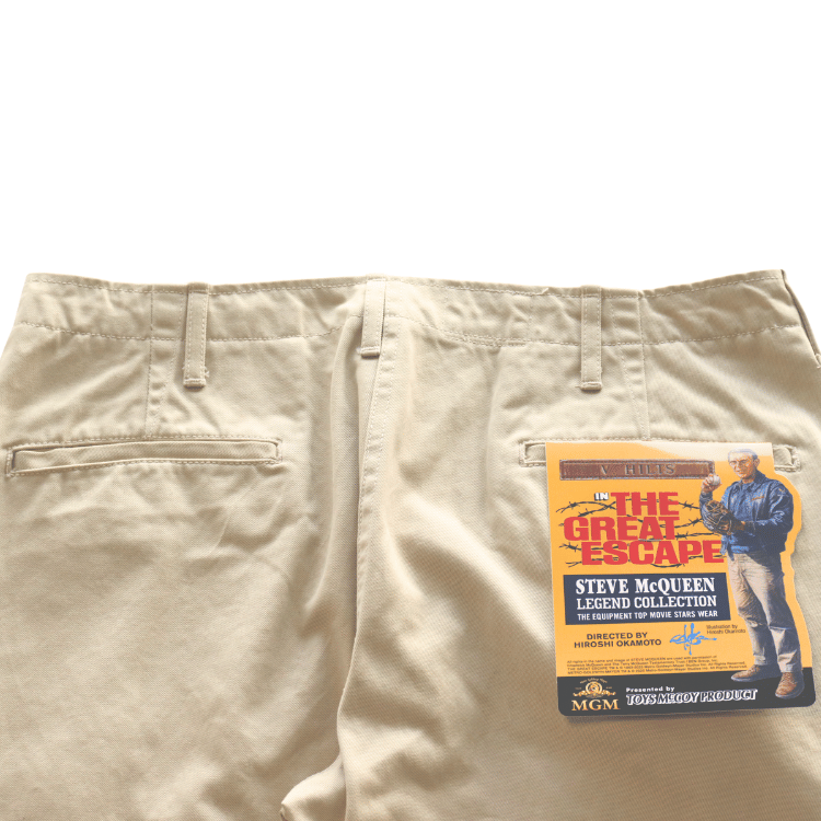 TOYS McCOY トイズマッコイ TMP2504 "V.HILTS" STEVE McQUEEN TROUSERS チノパン スティーブマックイーン