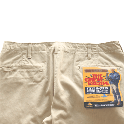 TOYS McCOY トイズマッコイ TMP2504 "V.HILTS" STEVE McQUEEN TROUSERS チノパン スティーブマックイーン