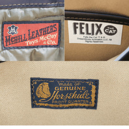 TOYS McCOY トイズマッコイ TMA2523 LEATHER HELMET BAG FELIX THE CAT " 8 BALL " レザーヘルメットバッグ フィリックス