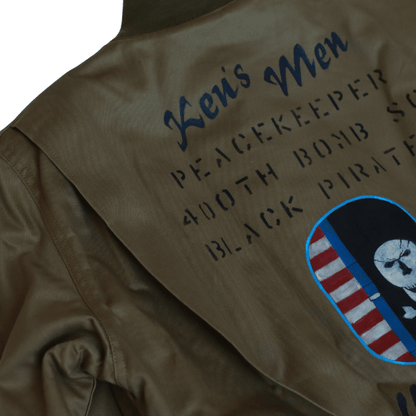 BUZZ RICKSON'S バズリクソンズ BR15995 TYPE TANKERS SLASH POCKET BUZZ RICKSON MFG.CO. 90th BOMB GROUP JOLLY ROGERS タンカース スラッシュポケット 第90爆撃航空群 ジョリーロジャース ミリタリー ジャケット U.S.ARMY
