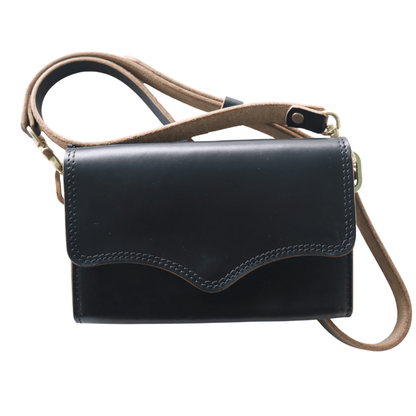 ART BROWN VGC00002NJ Chromexcel Wallet Bag - Men's Chromexcel Leather Wallet with Large Storage Capacity