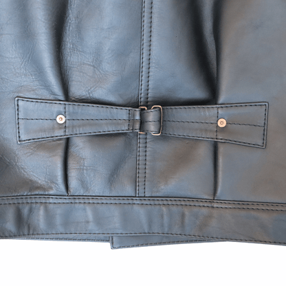 Y'2 LEATHER ワイツーレザー SHB-163 HORSE SUMI DYED HORSE '50s TYPE II JEAN JACKET 墨染ホース50sタイプ2ジーンジャケット レザージャケット Gジャンモデル 馬革