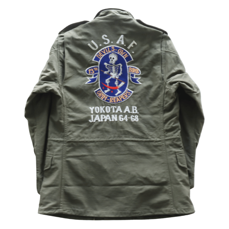 BUZZ RICKSON'S バズリクソンズ BR15804 Type M-65 “BUZZ RICKSON MFG. CO.” 13th BOMB. SQ. "GRIM REAPERS" 第13爆撃飛行隊 グリムリーパーズ ミリタリージャケット M-65 フィールドジャケット U.S.ARMY