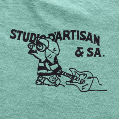 STUDIO D'ARTISAN 8212B USA Cotton Print T-Shirt, Men's Short Sleeve T-Shirt, American Casual Style, US Cotton Body, Dalci Pig Parody Series