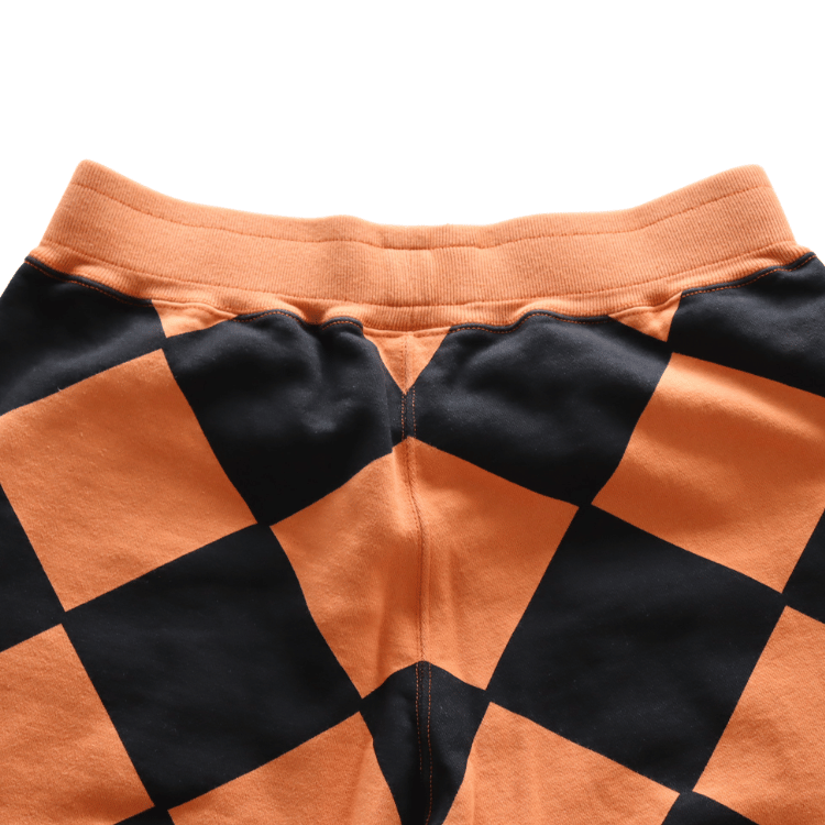 BUZZ RICKSON'S BR52658 LINE CREWMAN SWEAT SHORTS Men's Diamond Pattern