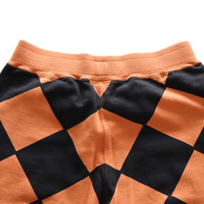 BUZZ RICKSON'S BR52658 LINE CREWMAN SWEAT SHORTS Men's Diamond Pattern