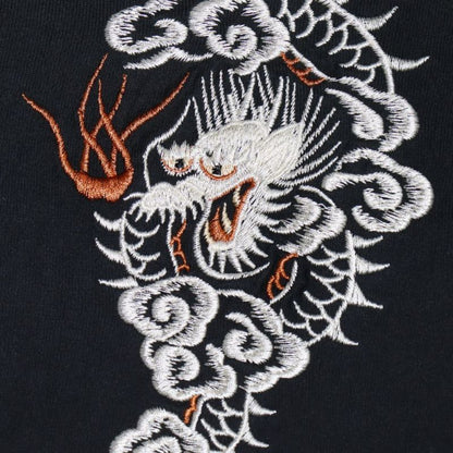TAILOR TOYO テーラー東洋 TT79388 SUKA T-SHIRT EMBROIDERED FLOATING DRAGON スカT