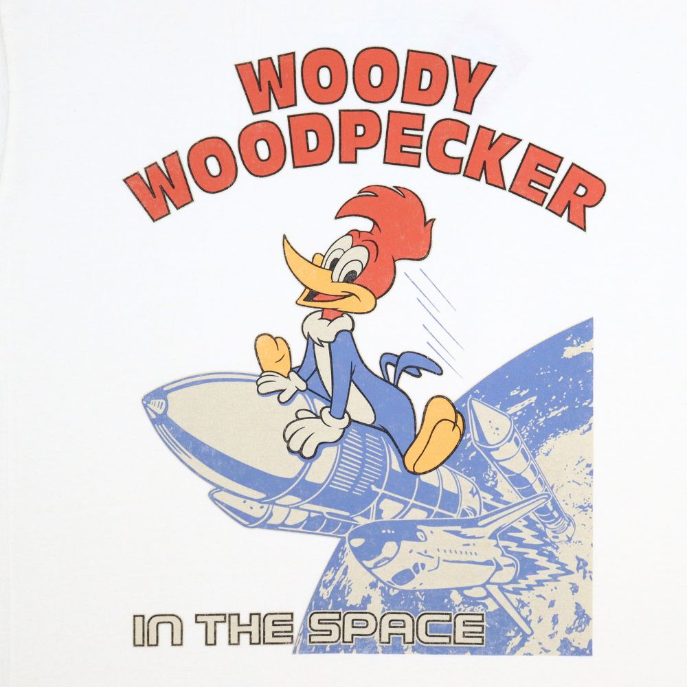 TOYS McCOY トイズマッコイ TMC2408 WOODY WOODPECKER TEE " WOODY WOODPECKER IN THE SPACE ウッディ ウッドペッカー スペースシャトル プリントTシャツ