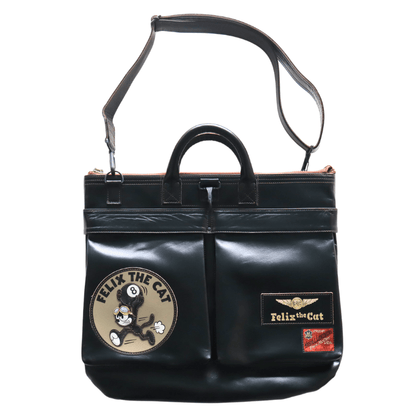 TOYS McCOY トイズマッコイ TMA2523 LEATHER HELMET BAG FELIX THE CAT " 8 BALL " レザーヘルメットバッグ フィリックス