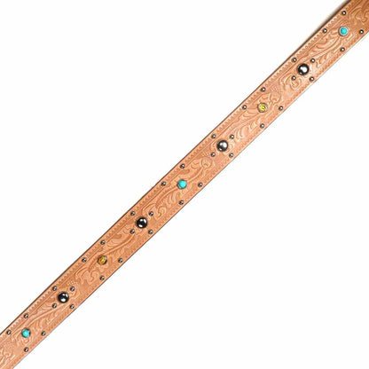 ATTRACTIONS アトラクションズ × ACE WESTERN BELTS Special Collaboration Belts  エースウエスタンベルト スペシャルコラボレーションベルト A20032 スタッズベルト