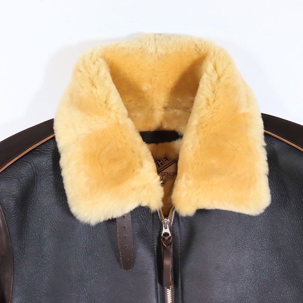 Y'2 LEATHER ワイツーレザー B-6 COLOMER MOUTON SKIN Type B-6 フライトジャケット コロメールムートン