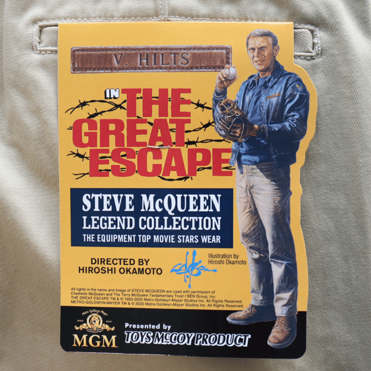 TOYS McCOY トイズマッコイ TMP2504 "V.HILTS" STEVE McQUEEN TROUSERS チノパン スティーブマックイーン