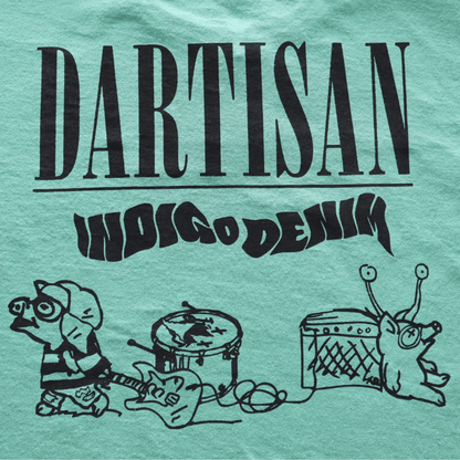 STUDIO D'ARTISAN 8212B USA Cotton Print T-Shirt, Men's Short Sleeve T-Shirt, American Casual Style, US Cotton Body, Dalci Pig Parody Series