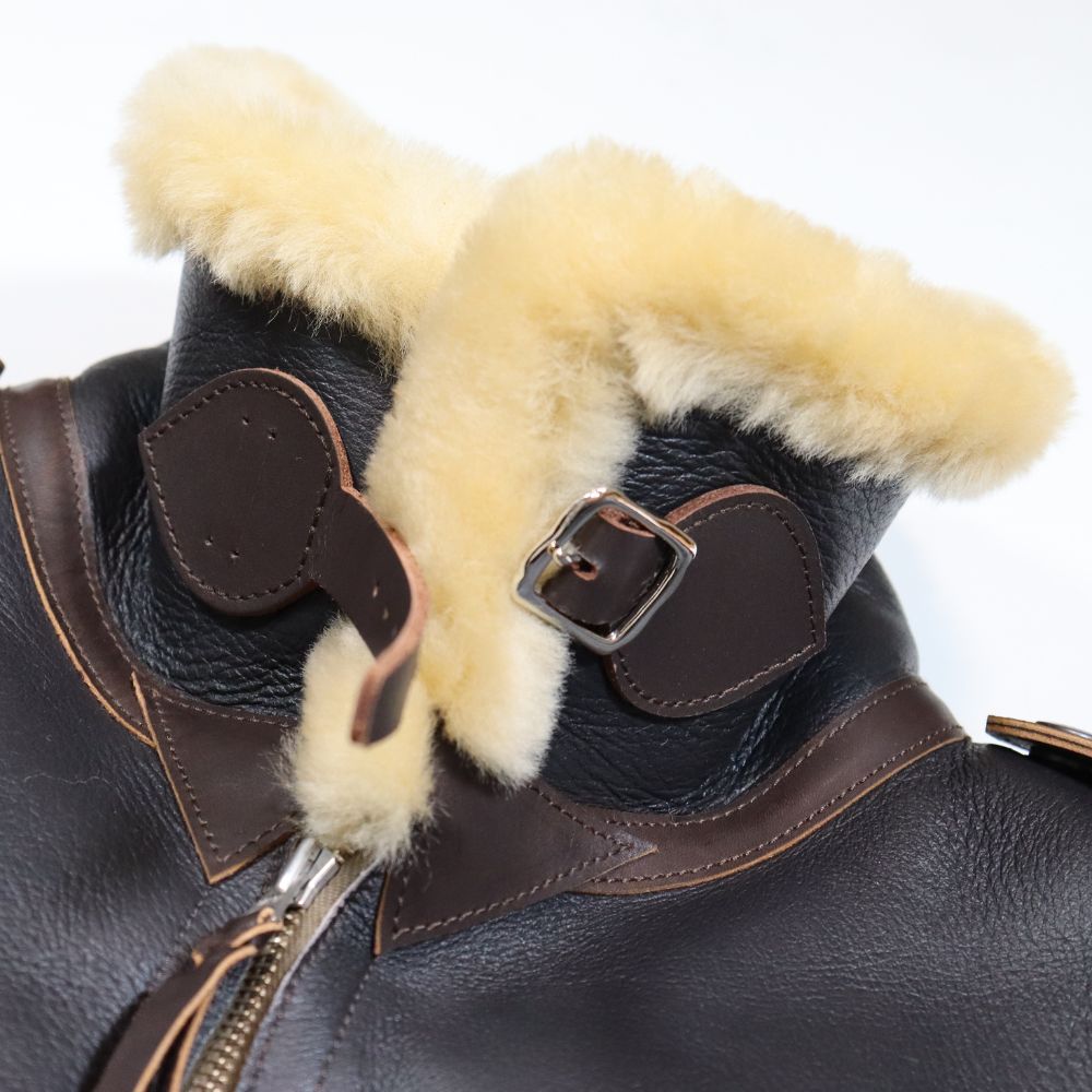 Y'2 LEATHER ワイツーレザー B-6 COLOMER MOUTON SKIN Type B-6 フライトジャケット コロメールムートン