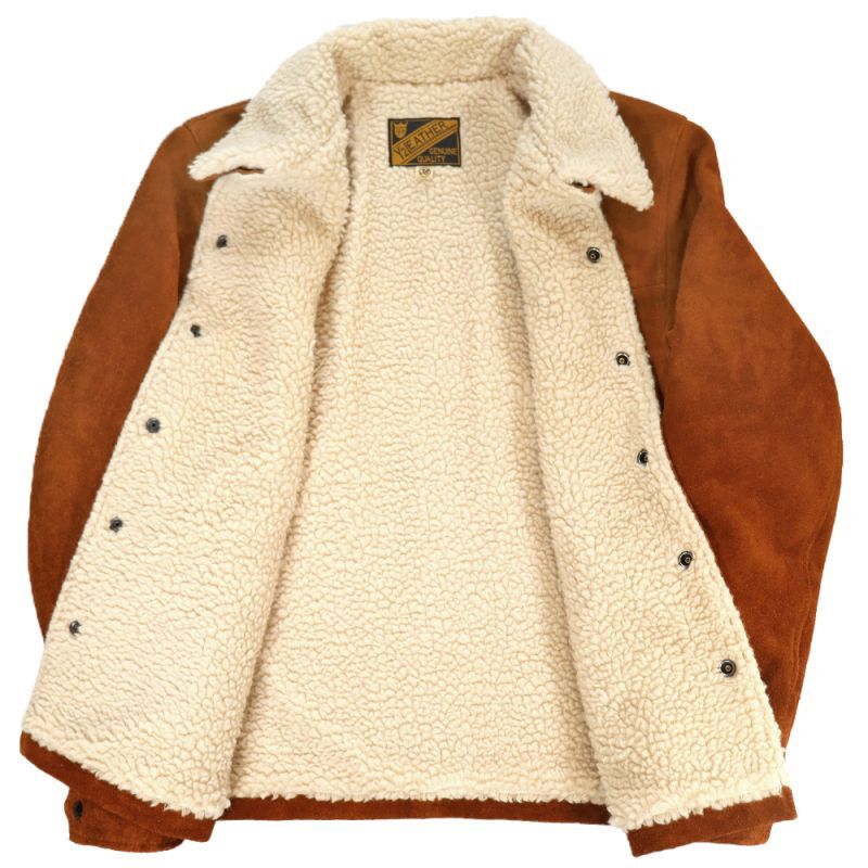Y'2 LEATHER ワイツーレザー WJ-02 STEER SUEDE LUNCH COAT ステア