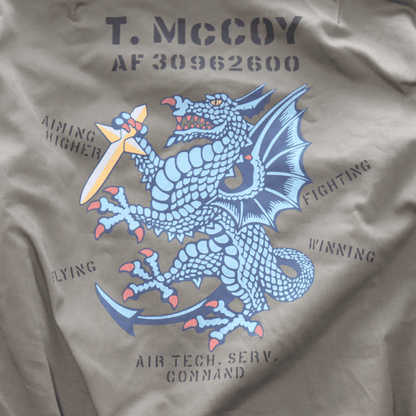 TOYS McCOY TMJ2604 TYPE L-2 TEST SAMPLE T. McCOY "AF 30962600" Type L-2 Test Sample Toys McCoy L-2 Jacket Military Jacket Brand 30th Anniversary Design Anniversary Model