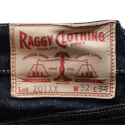 RAGGY Z01XX Denim Pants Standard Straight Denim Pants Jeans American Casual