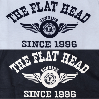THE FLAT HEAD フラットヘッド FN-THCL-202 LONG SLEEVE T-SHIRT - FLYING WHEEL ロングスリーブTシャツ フライングホイール ロンT アメカジ
