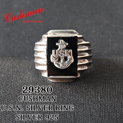 CUSHMAN クッシュマン 29380 U.S.N. SILVER RING SILVER925 米海軍シルバーリング