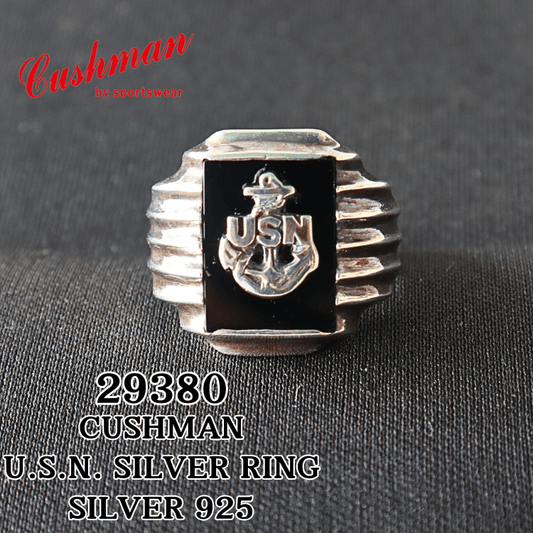 CUSHMAN クッシュマン 29380 U.S.N. SILVER RING SILVER925 米海軍シルバーリング