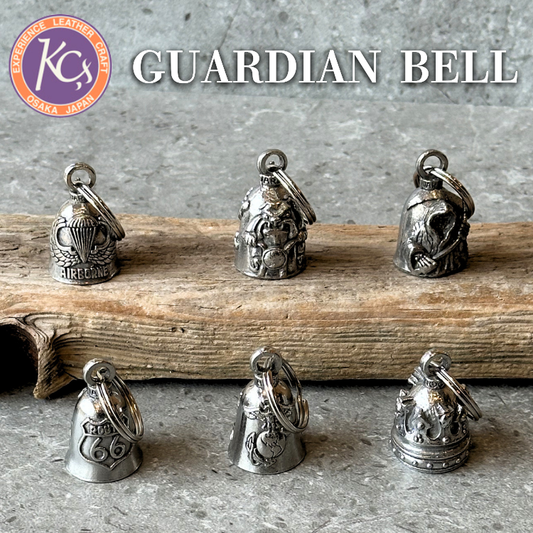 KC's ケイシイズ GUARDIAN BELL 〜ガーディアンベル〜 グリムリバー ブルドッグ クラウン マリーン ルート66 エアボーン キーホルダー お守り 贈り物 プレゼント