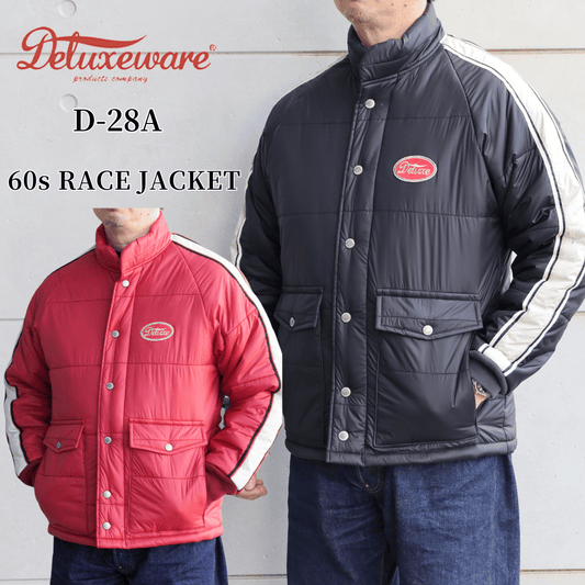 DELUXEWARE デラックスウエア D-28A 60s RACE JACKET レースジャケット ナイロンジャケット レーシングジャケット