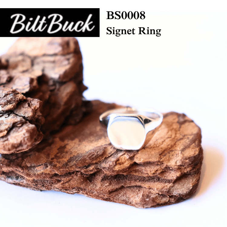 BILT BUCK ビルトバック BS0008 Signet Ring シグネットリング ヴィンテージリングを再構築したヘリテージシルバーリングコレクション 925 MadeinJapan