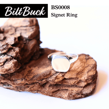 BILT BUCK ビルトバック BS0008 Signet Ring シグネットリング ヴィンテージリングを再構築したヘリテージシルバーリングコレクション 925 MadeinJapan