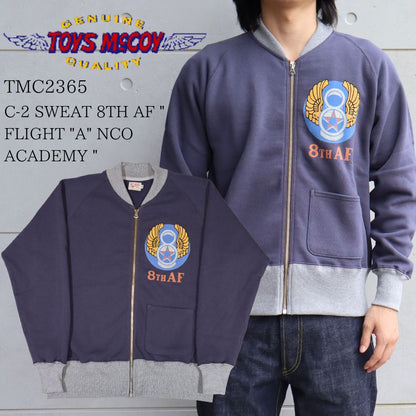 TOYS McCOY トイズマッコイ TMC2365 C-2 SWEAT 8TH AF " FLIGHT "A" NCO ACADEMY " ミリタリースウェット