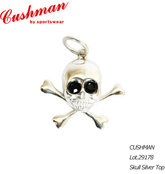 CUSHMAN クッシュマン SKULL SILVER TOP スカルシルバートップ[29178]