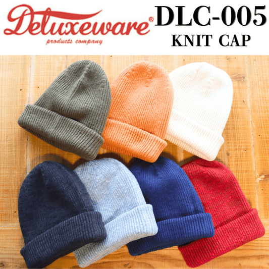 DELUXEWARE デラックスウエア DLC-005  KNIT CAP ニットキャップ ニット帽